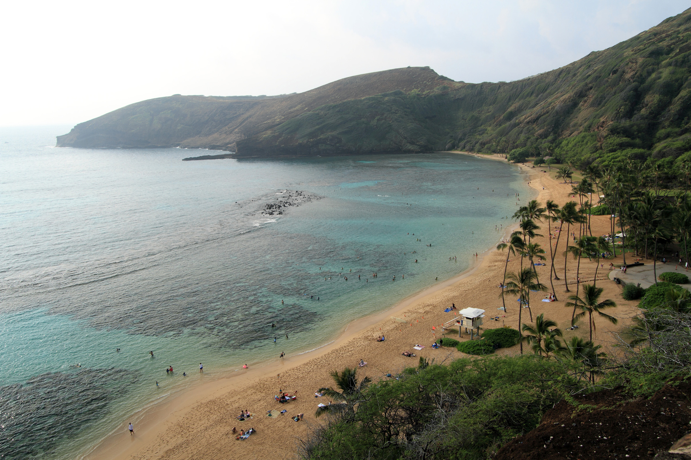 Honolulu coastline